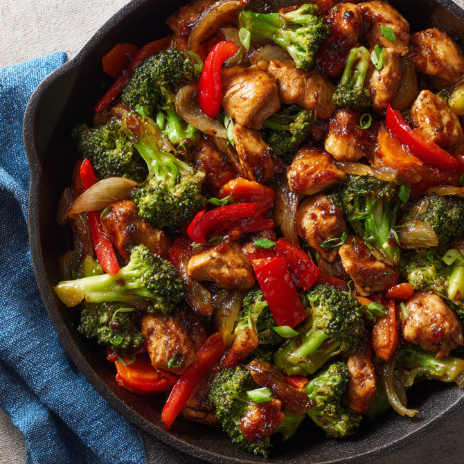 30 Minute Teriyaki Chicken Stir Fry – Quick, Healthy &amp; Full of Flavor