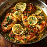 Easy Chicken Piccata Recipe in 30 Minutes with lemon and capers
