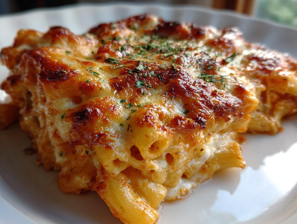 Baked Ziti with Mozzarella & Marinara - detail 2