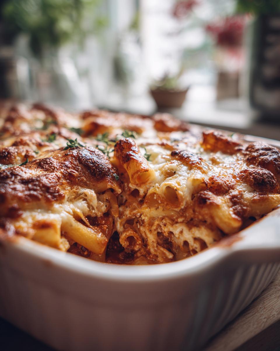Baked Ziti with Mozzarella & Marinara - detail 3