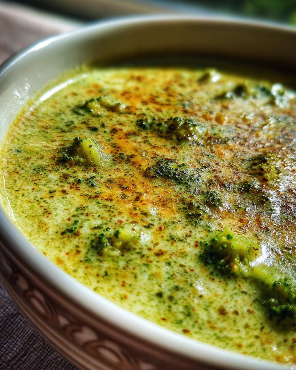 Broccoli Cheddar Soup - detail 1