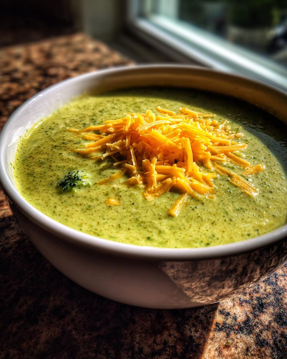 Broccoli Cheddar Soup - detail 2