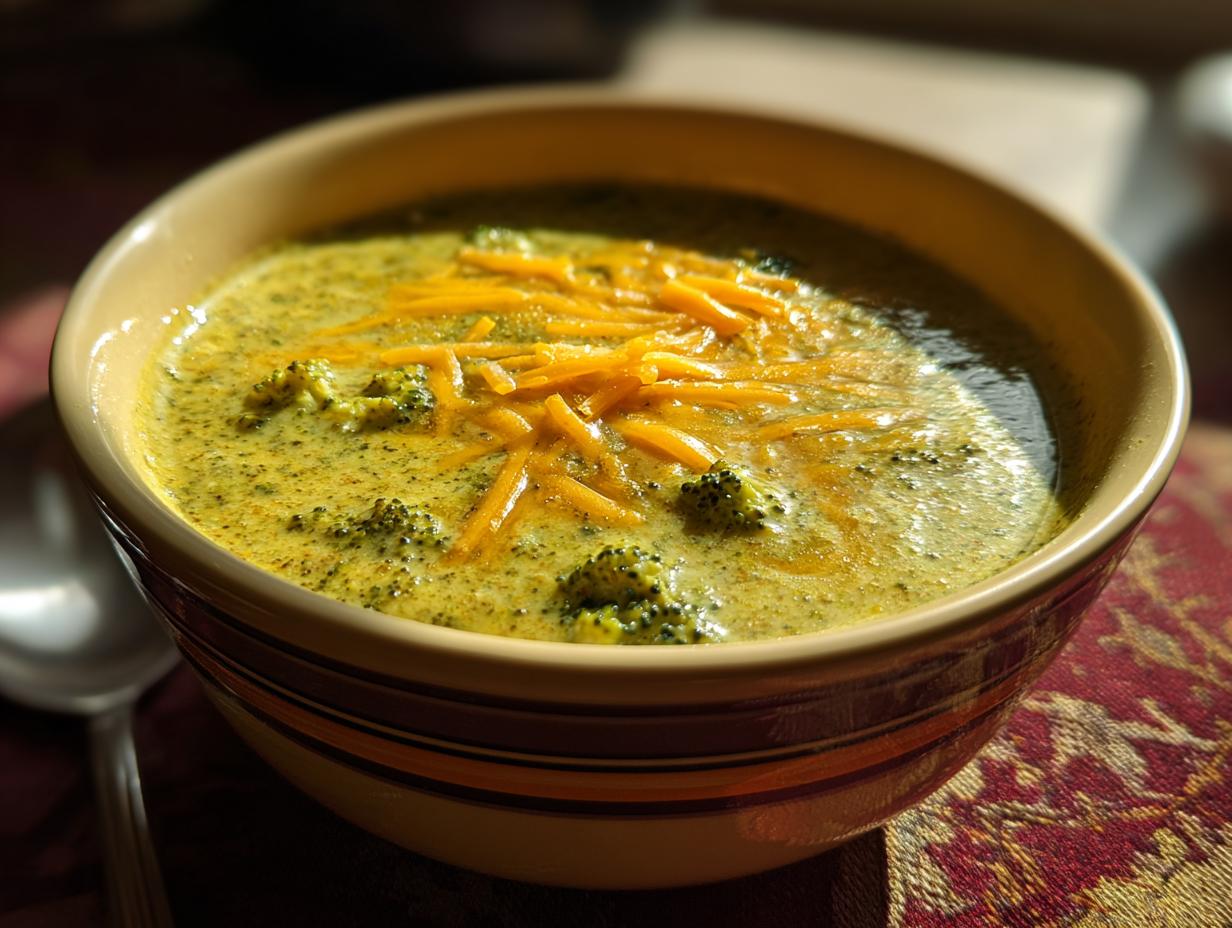 Broccoli Cheddar Soup - detail 3