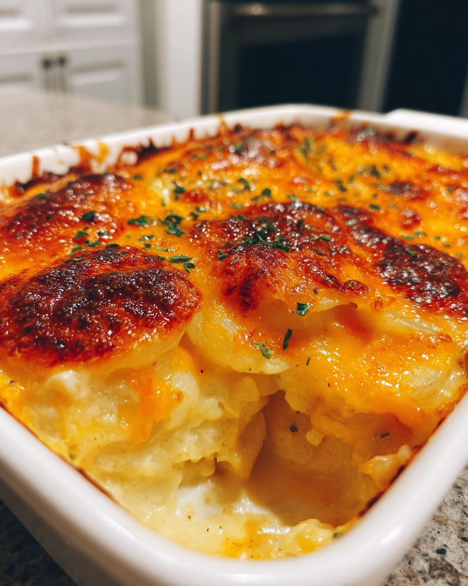 Cheesy Scalloped Potatoes – Creamy Side Dish - detail 2