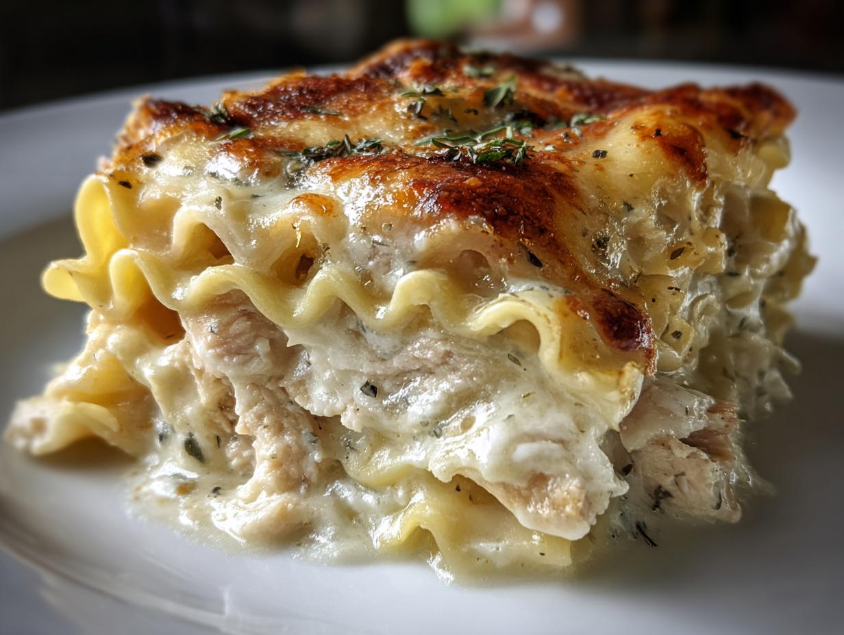 Chicken Alfredo Lasagna Roll-Ups - detail 1