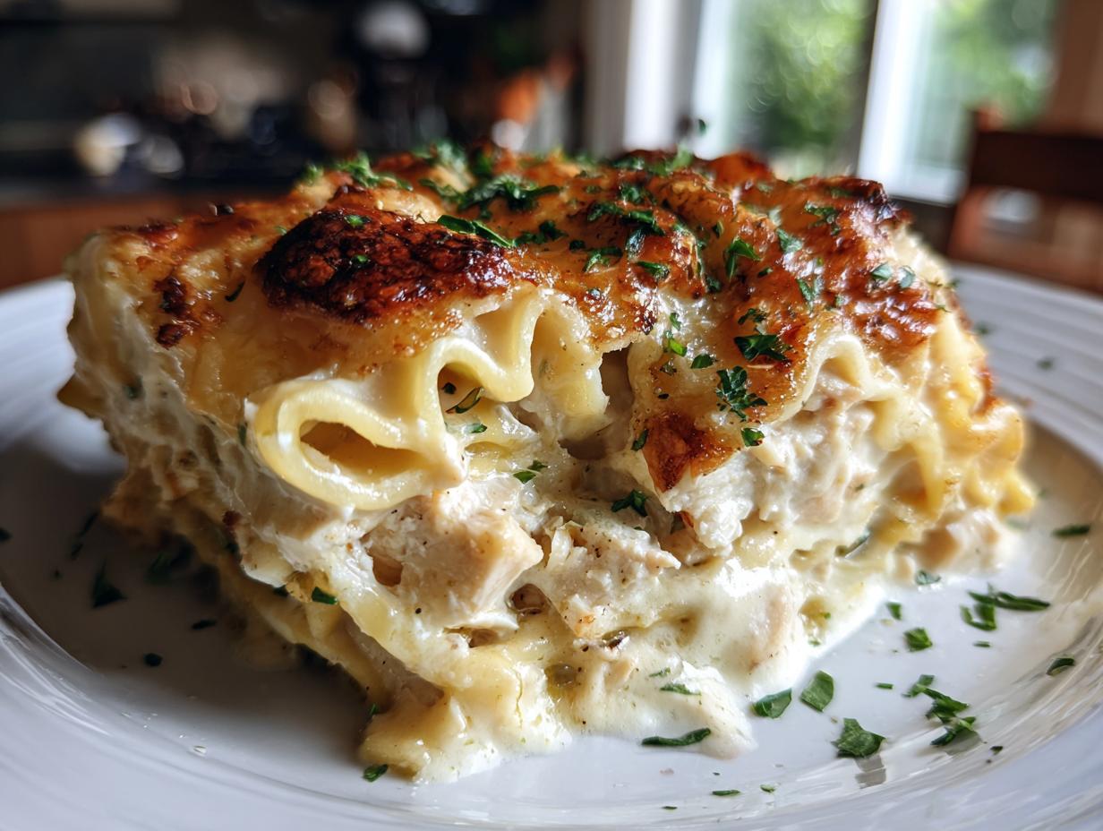 Chicken Alfredo Lasagna Roll-Ups - detail 3
