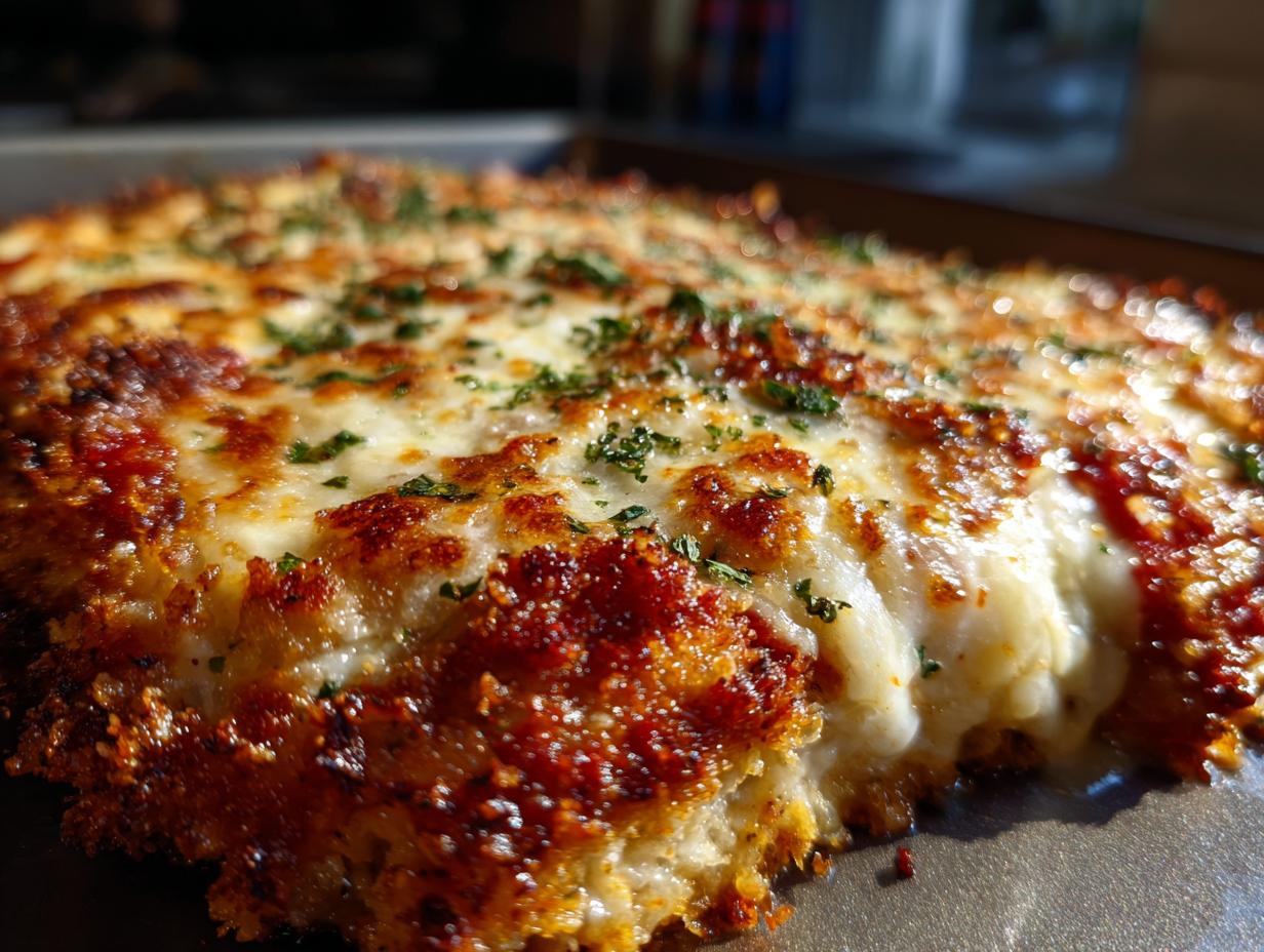 Chicken Parmesan Casserole – Cheesy & Crispy Bake - detail 1