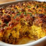 Cornbread & Sausage Stuffing Casserole
