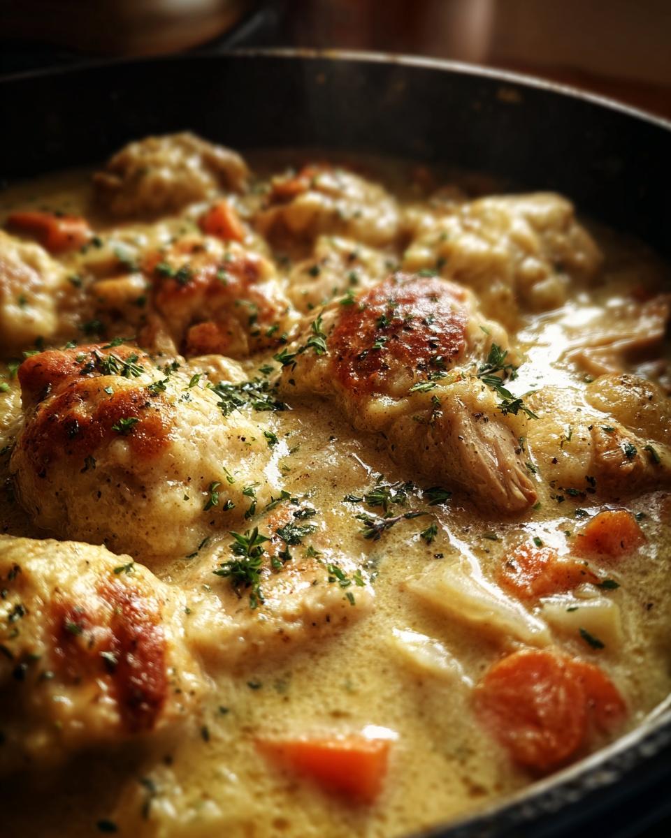 Creamy Chicken & Dumplings - detail 1