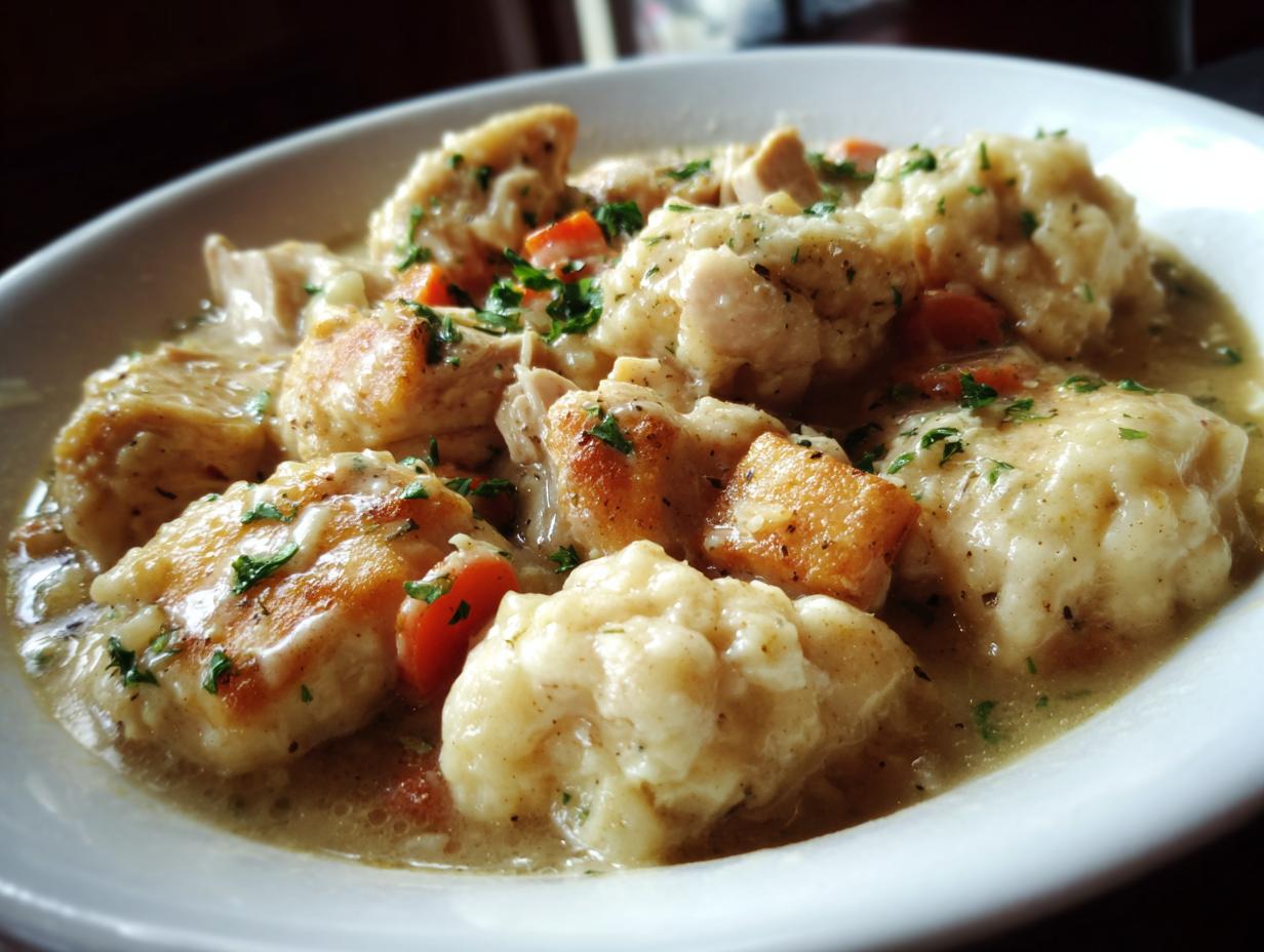 Creamy Chicken & Dumplings - detail 3