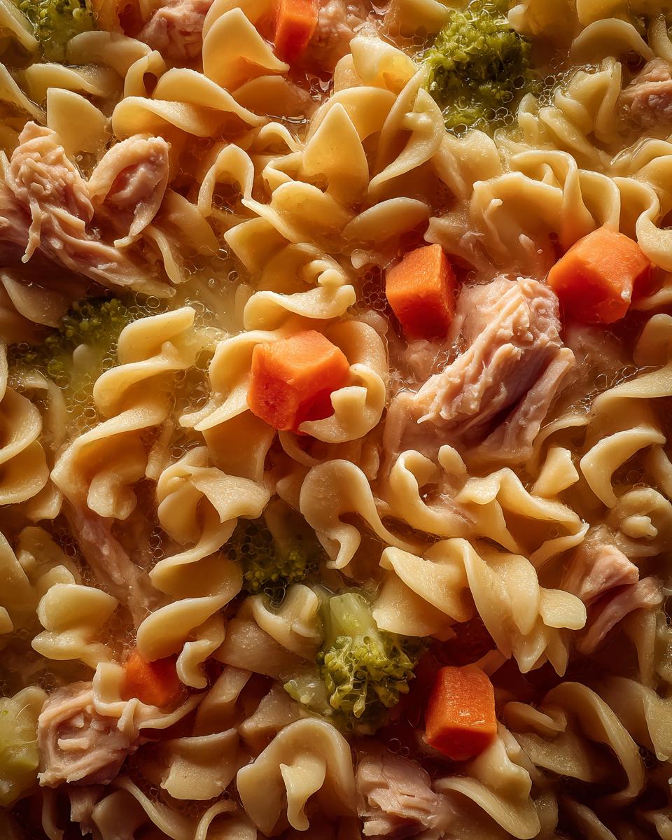 Creamy Chicken Noodle Soup - detail 2
