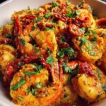Creamy Tuscan Shrimp with Sun-Dried Tomatoes