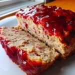 Harvest Turkey Meatloaf with Cranberry Glaze