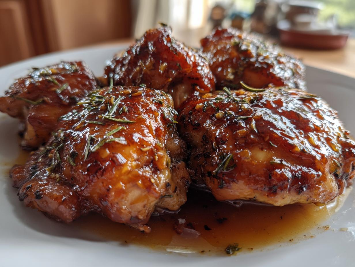 Honey Garlic Chicken Thighs – Sticky & Flavorful - detail 2