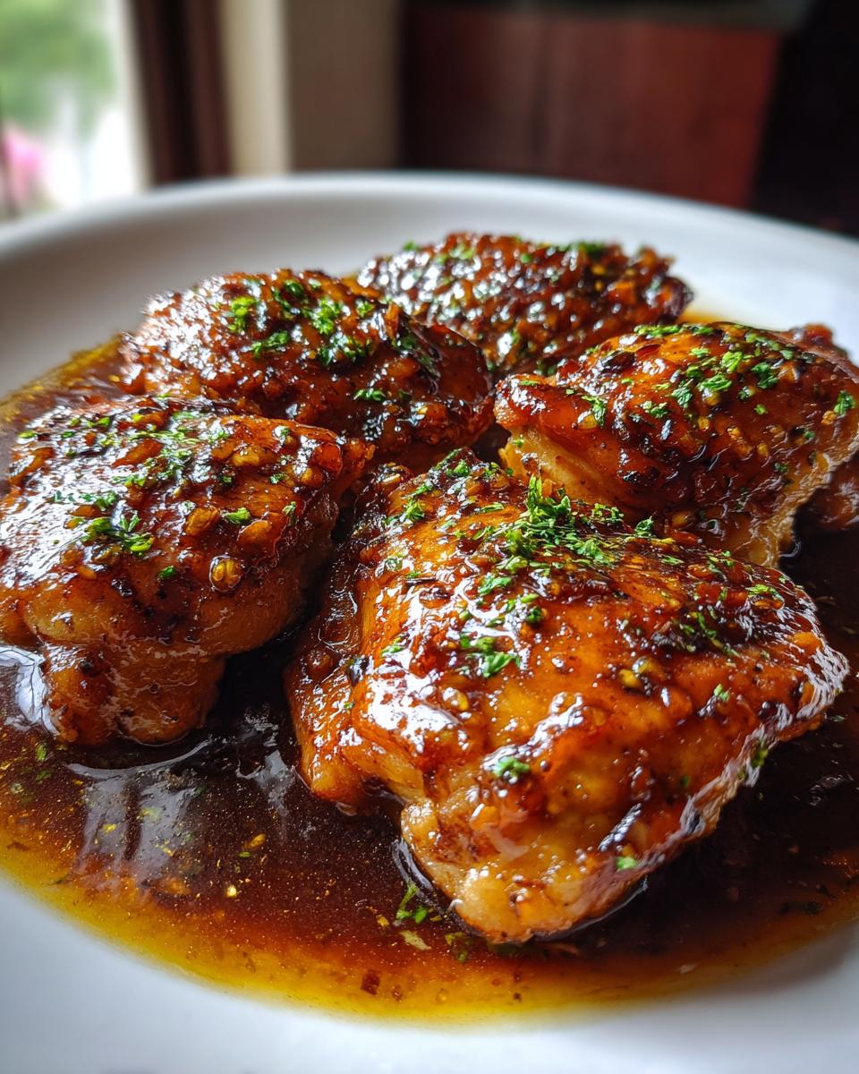 Honey Garlic Chicken Thighs – Sticky & Flavorful - detail 3