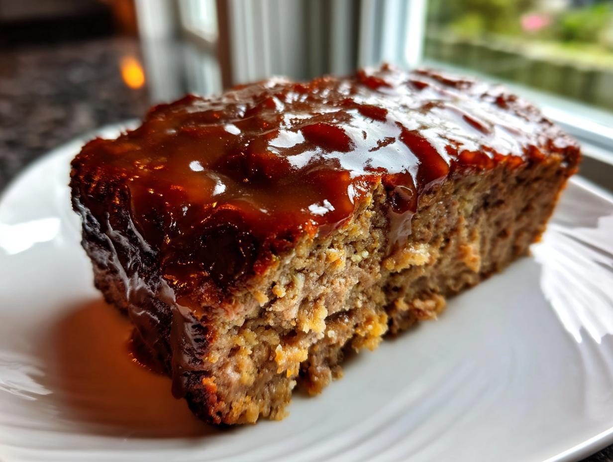 Juicy Meatloaf with Savory Brown Gravy - detail 3