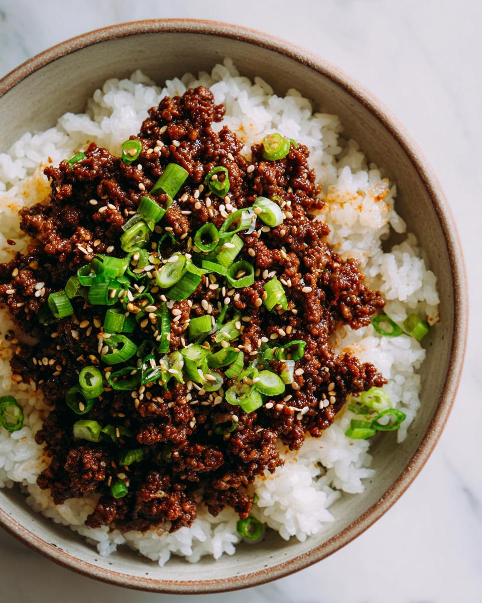 Korean Beef Bulgogi Bowls - detail 3