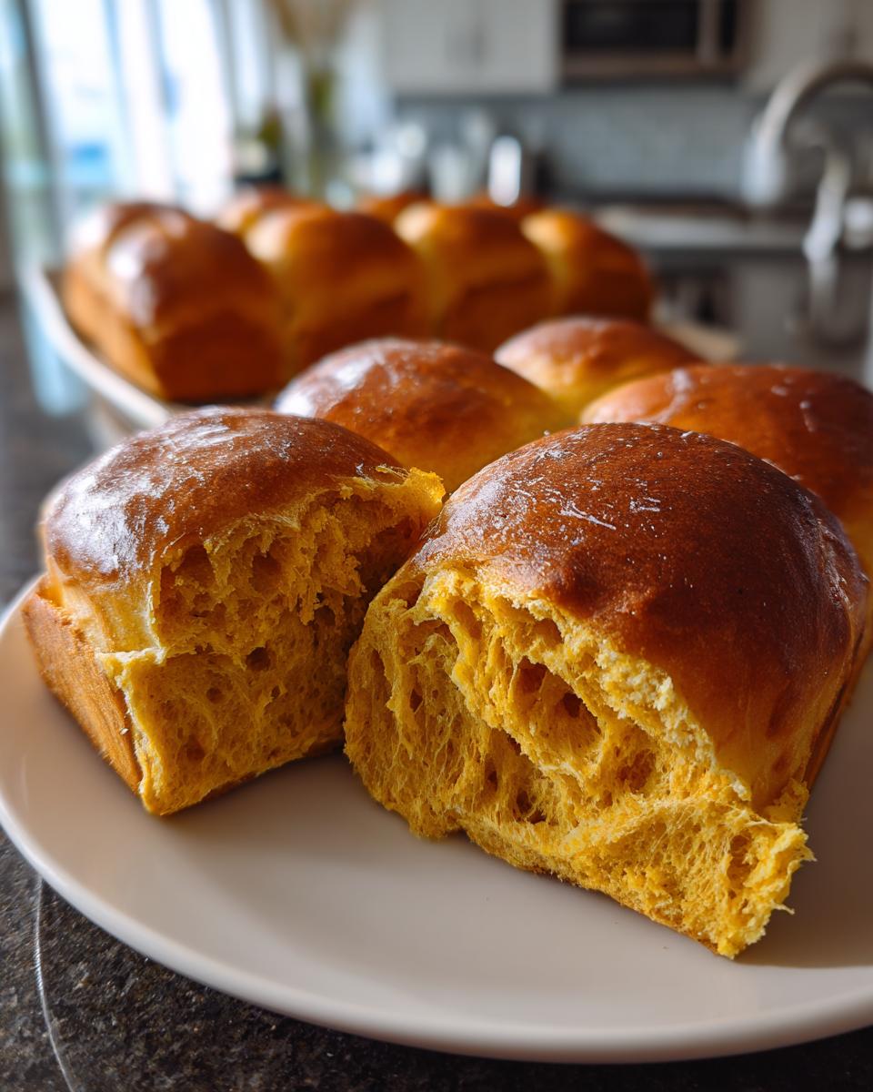 Pumpkin Spice Bread Rolls - detail 1