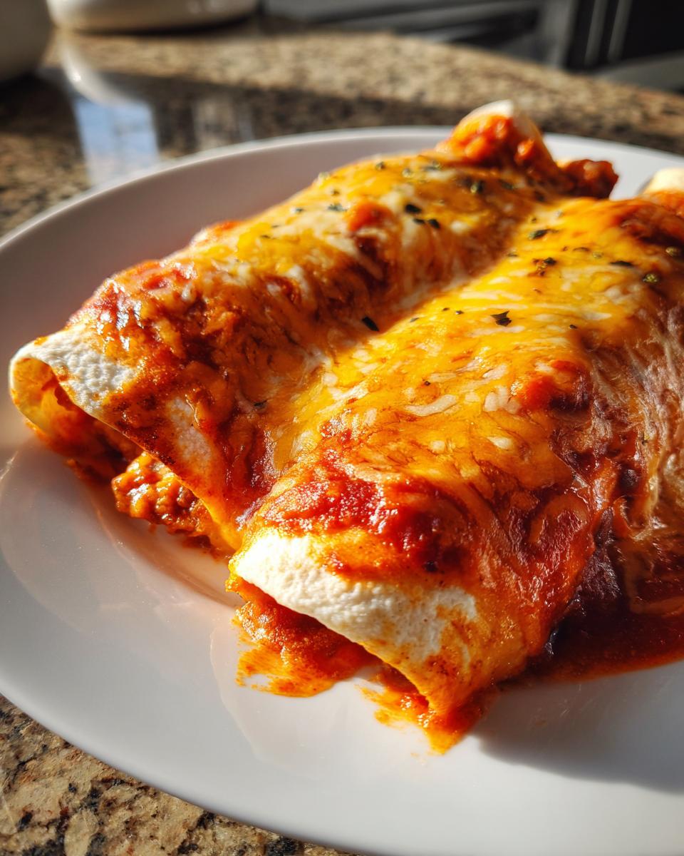 Sweet Potato & Black Bean Enchiladas - detail 3
