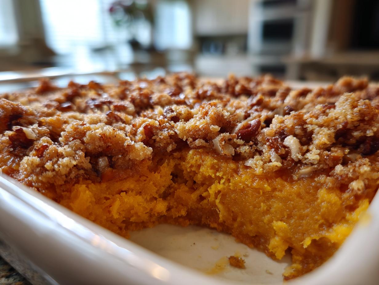Sweet Potato Casserole with Pecan Streusel - detail 3