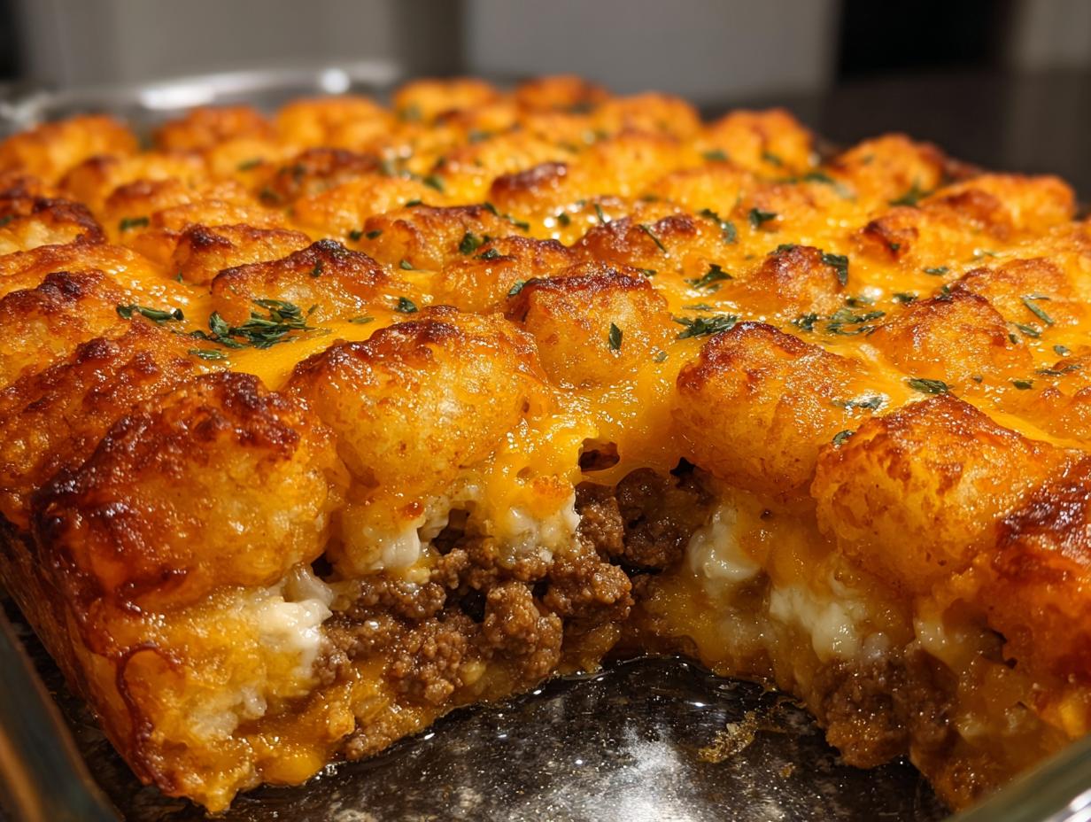 Tater Tot Casserole – Cheesy & Kid-Friendly - detail 2