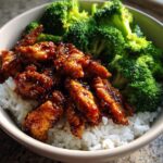 Teriyaki Chicken Bowls with Rice & Broccoli