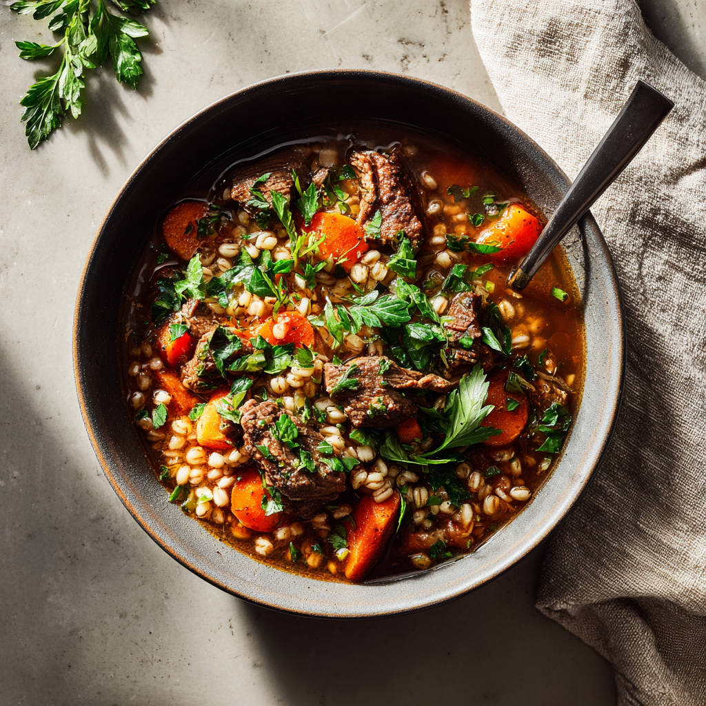 Beef and Barley Stew Recipe: A Hearty Classic Comfort Food