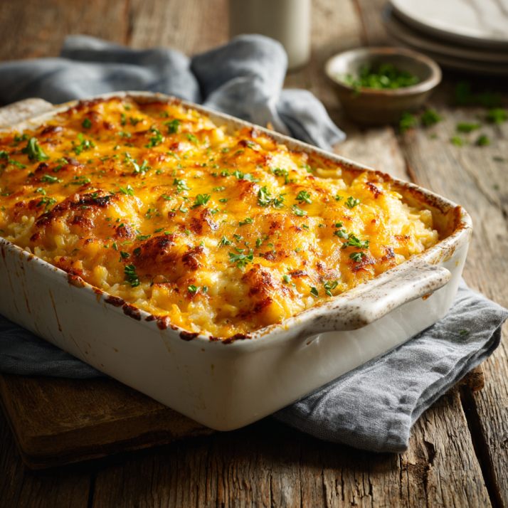 Cheesy Chicken and Rice Casserole: The Creamy Comfort Food You’ll Crave