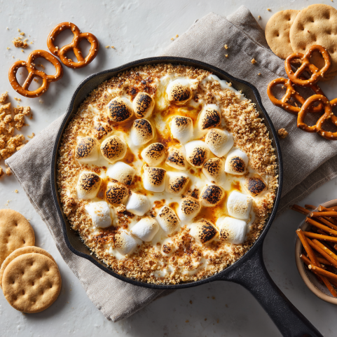 Easy S’mores Dip Recipe That’s Better Than a Campfire Treat