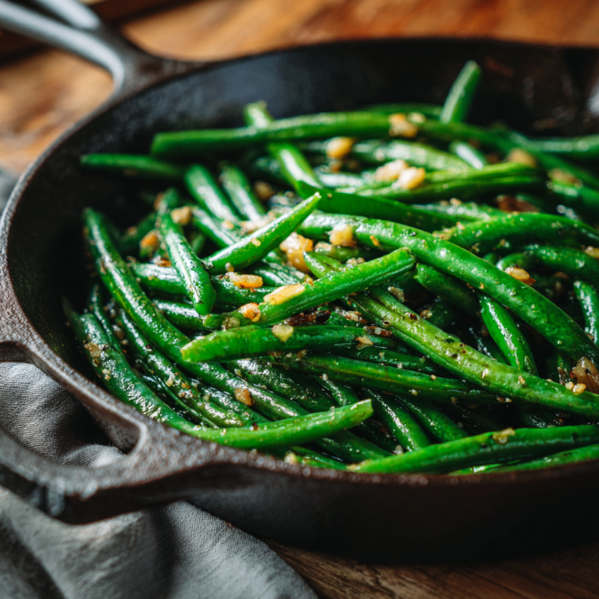 Garlic Butter Green Beans Side Dish That Taste Like Home