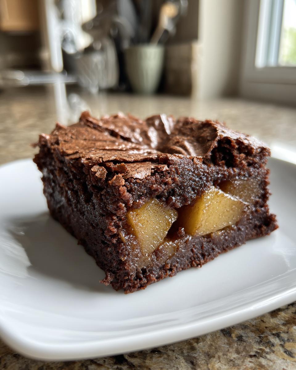 Apple Brownies (Easy Fall Dessert) - detail 1