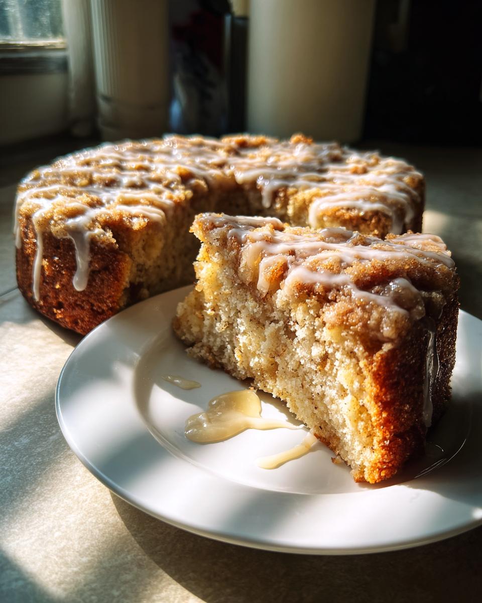 Apple Crumb Cake – Topped with Cinnamon Apple Drizzle - detail 2