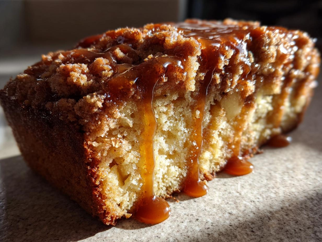 Apple Crumb Cake – Topped with Cinnamon Apple Drizzle - detail 3