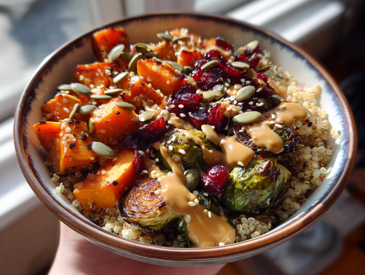 Autumn Glow Quinoa Bowls - Glow & Glaze - detail 1