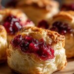 Baked Cranberry Brie Bites!