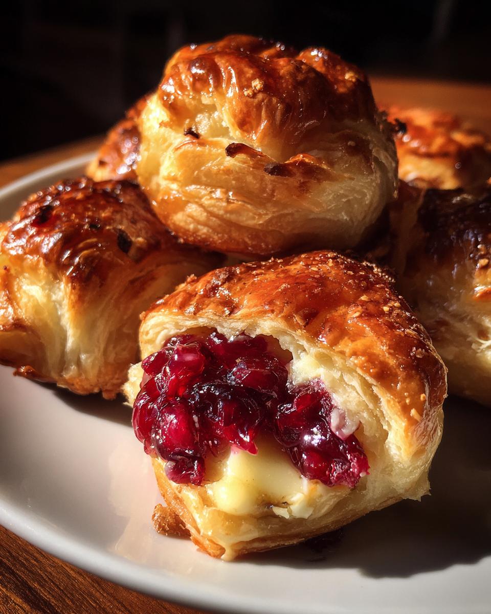Baked Cranberry Brie Bites! - detail 2
