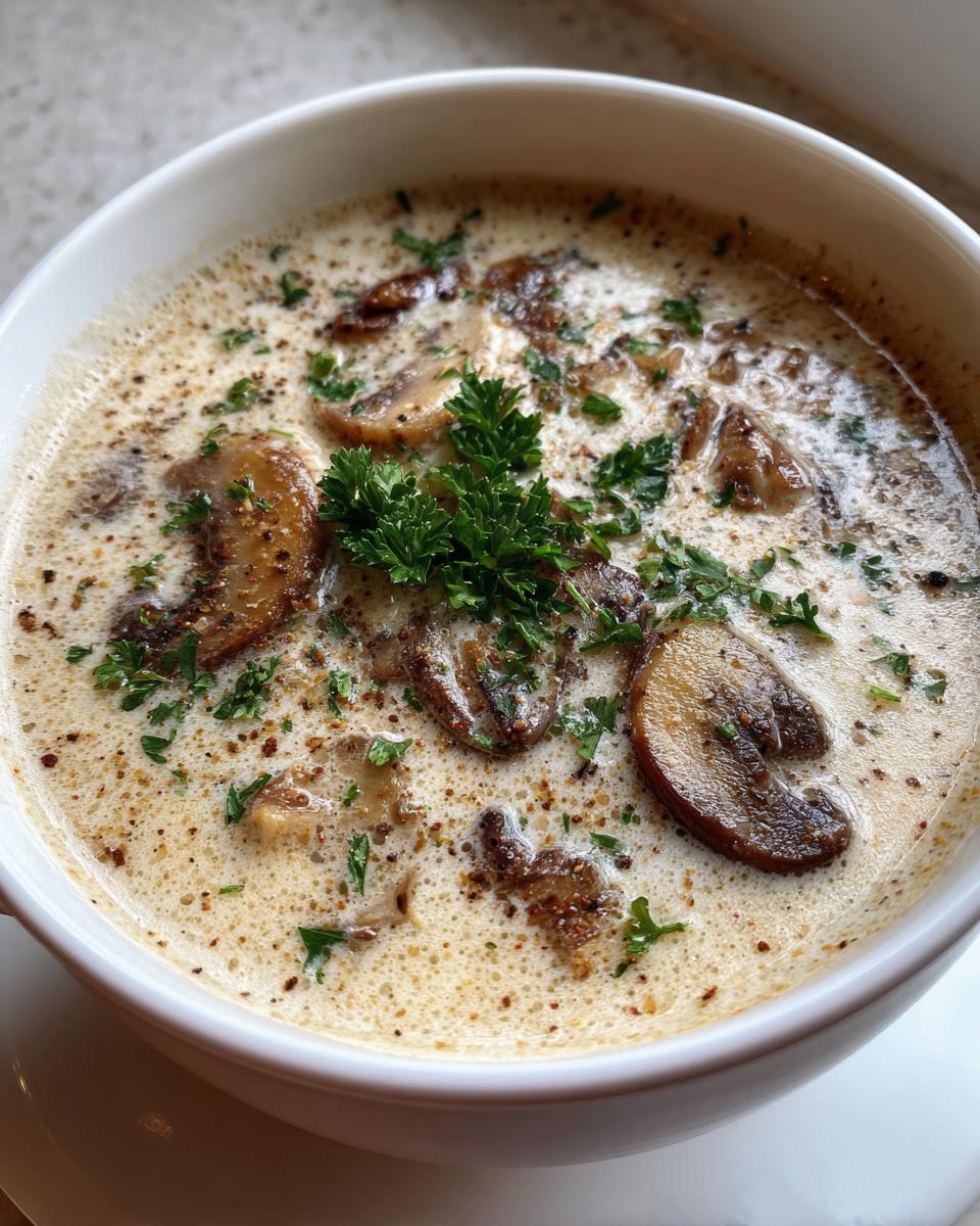Best Creamy Mushroom Soup Recipe Ever - Try it - detail 3