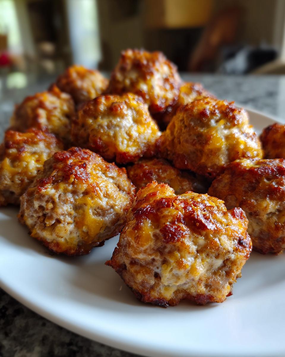 Bisquick Sausage Balls - detail 1