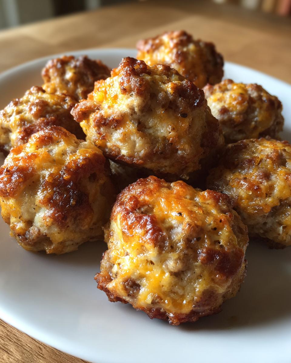 Bisquick Sausage Balls - detail 3