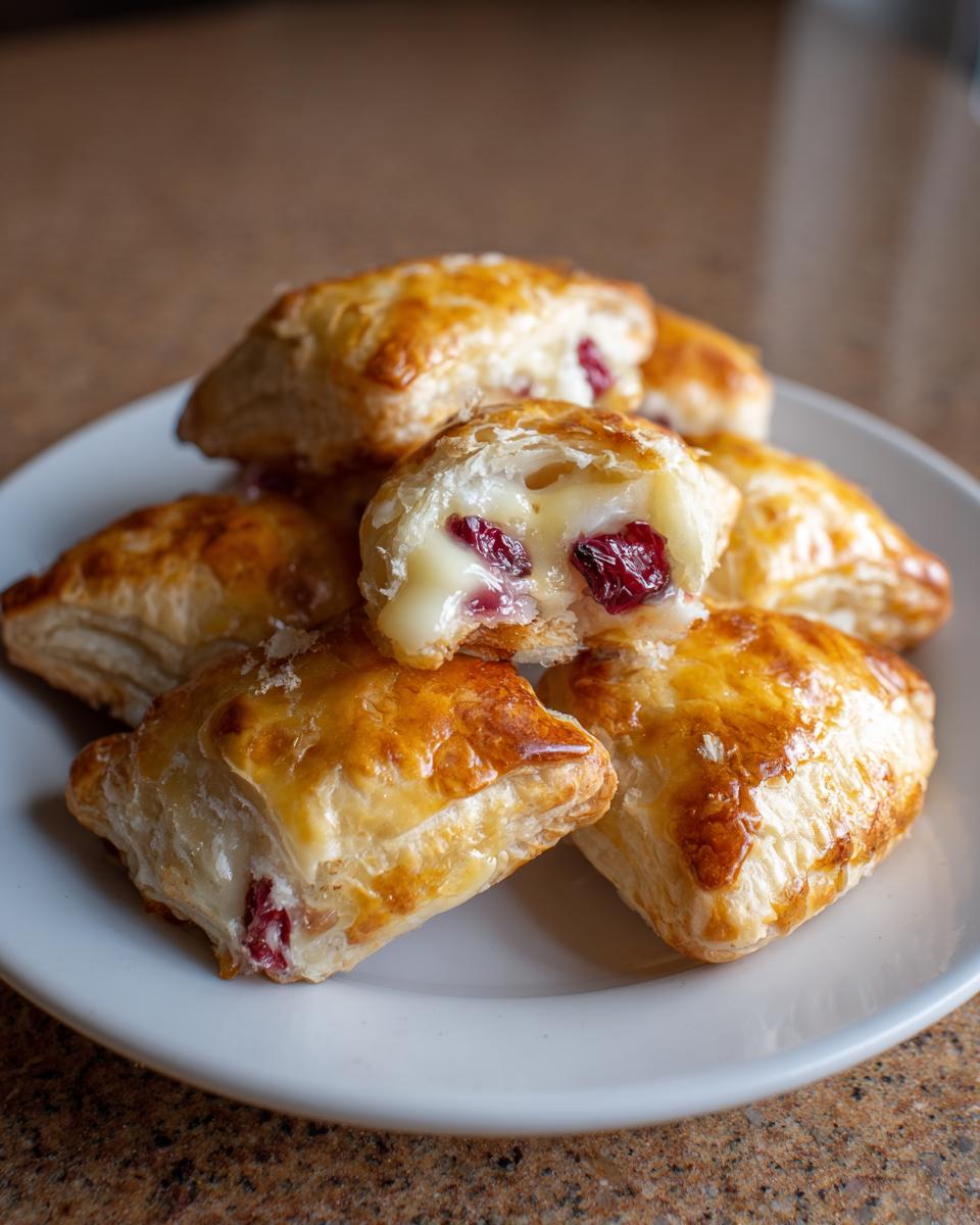 Brie and Cranberry Bites - detail 1