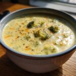Broccoli, Cauliflower and Cheese Soup