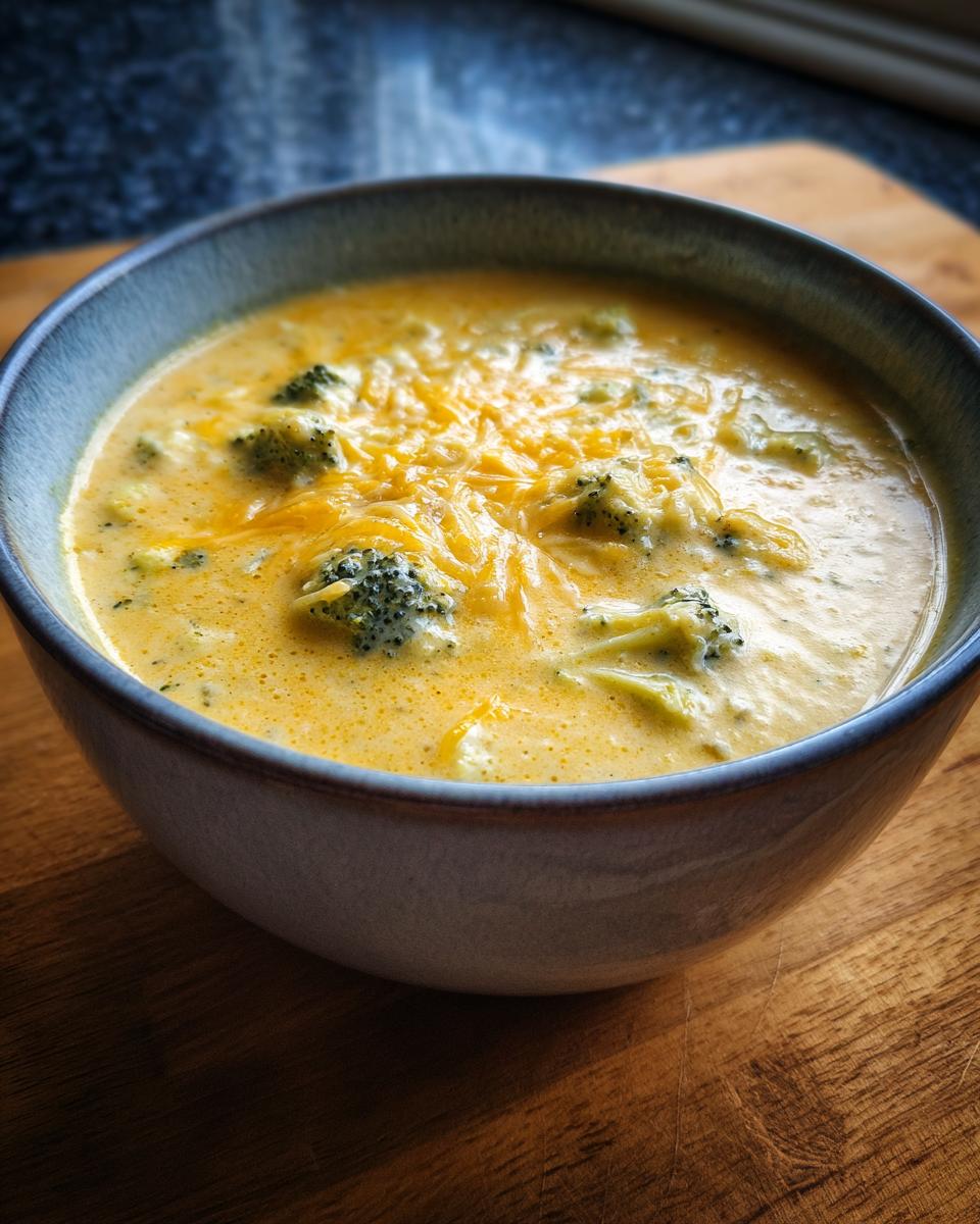 Broccoli, Cauliflower and Cheese Soup - detail 3