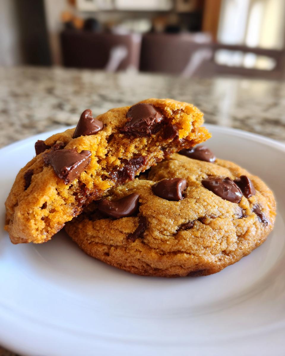 Brown Butter Pumpkin Chocolate Chip Cookies - detail 1