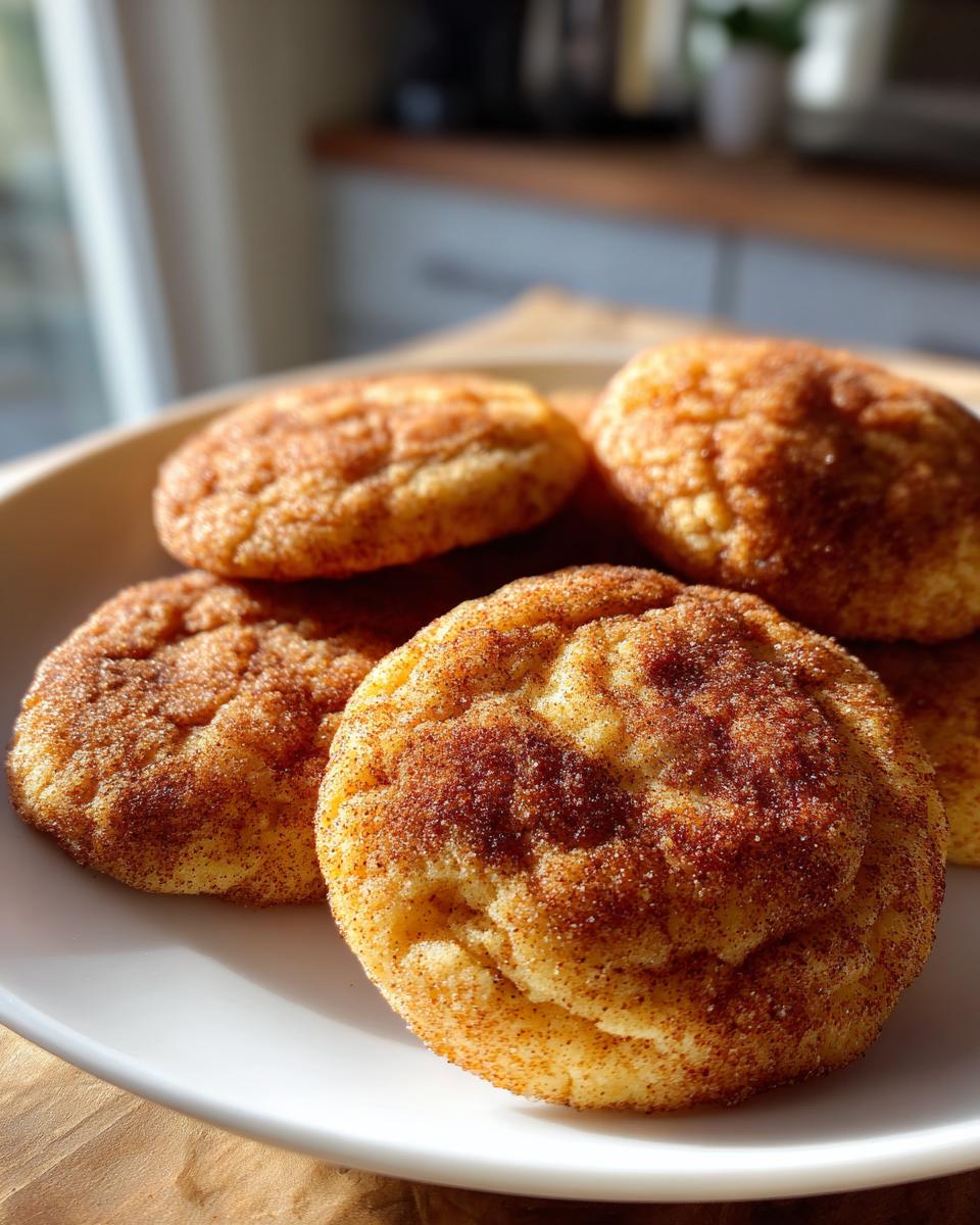 Brown Butter Pumpkin Snickerdoodle Cookies - detail 1