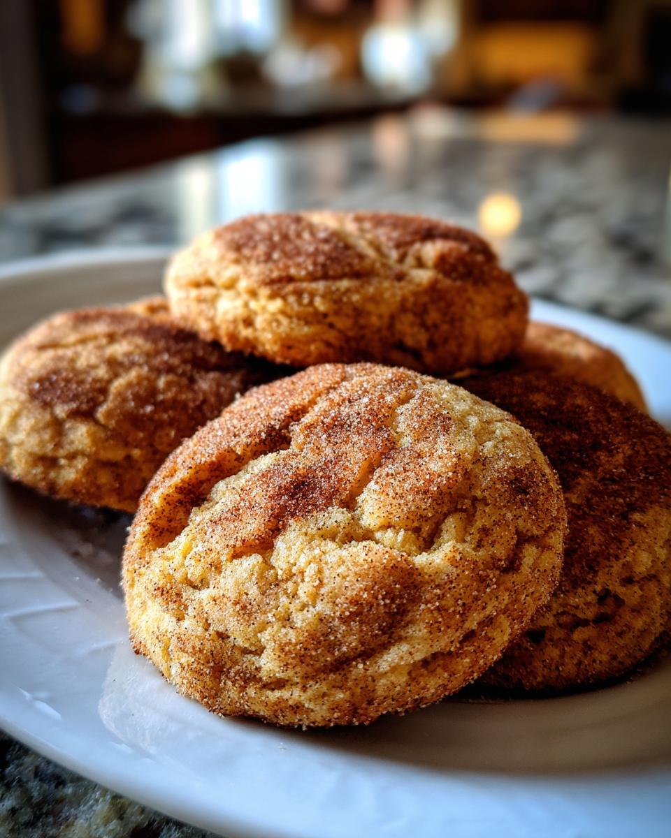 Brown Butter Pumpkin Snickerdoodle Cookies - detail 3