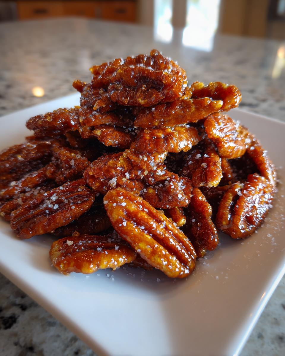 Candied Pecans Recipe (Praline Pecans) - detail 1