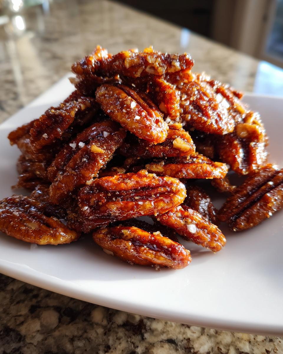 Candied Pecans Recipe (Praline Pecans) - detail 2