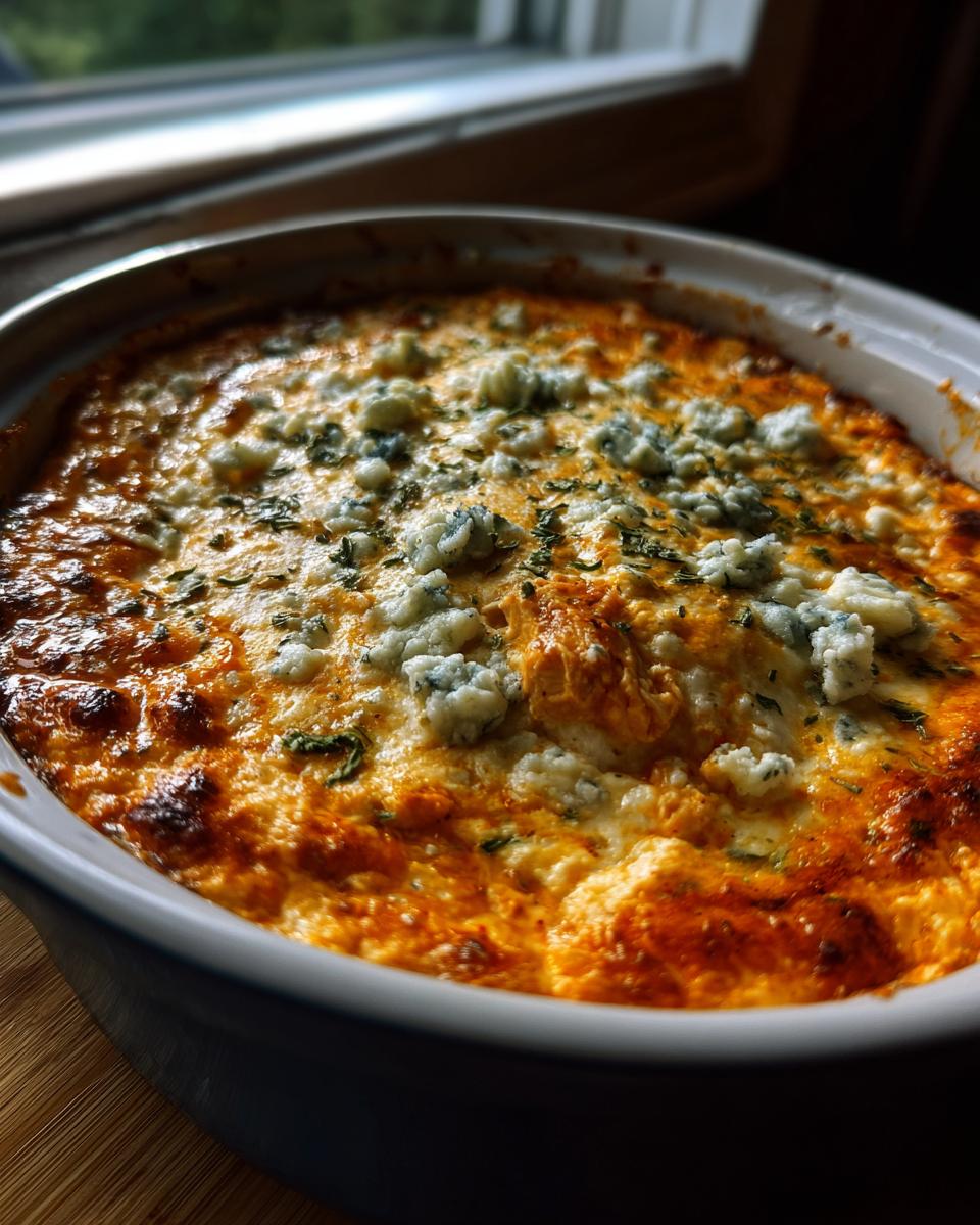 Cheesy Crock Pot Buffalo Chicken Dip - detail 2