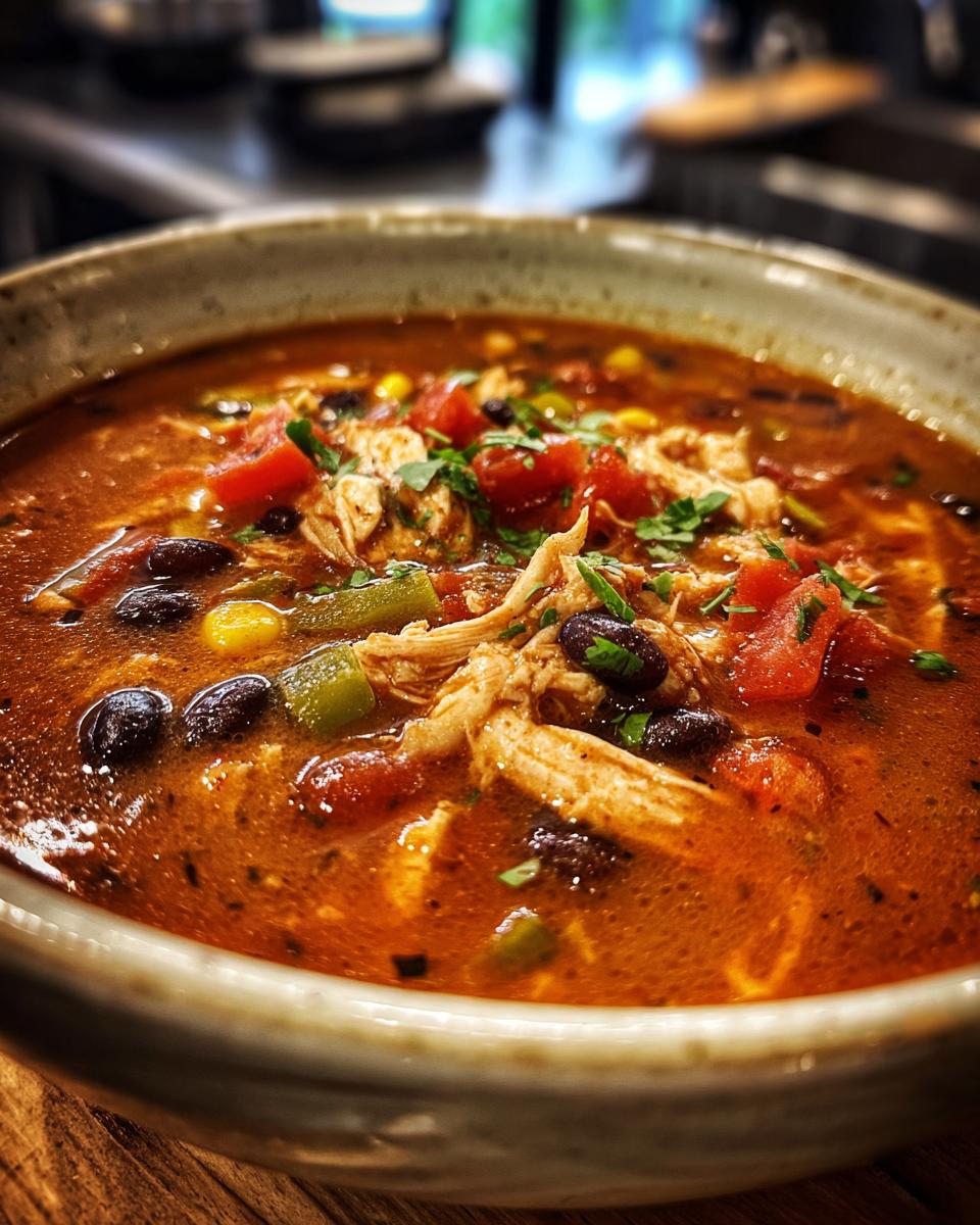 Chicken Taco Soup - detail 1