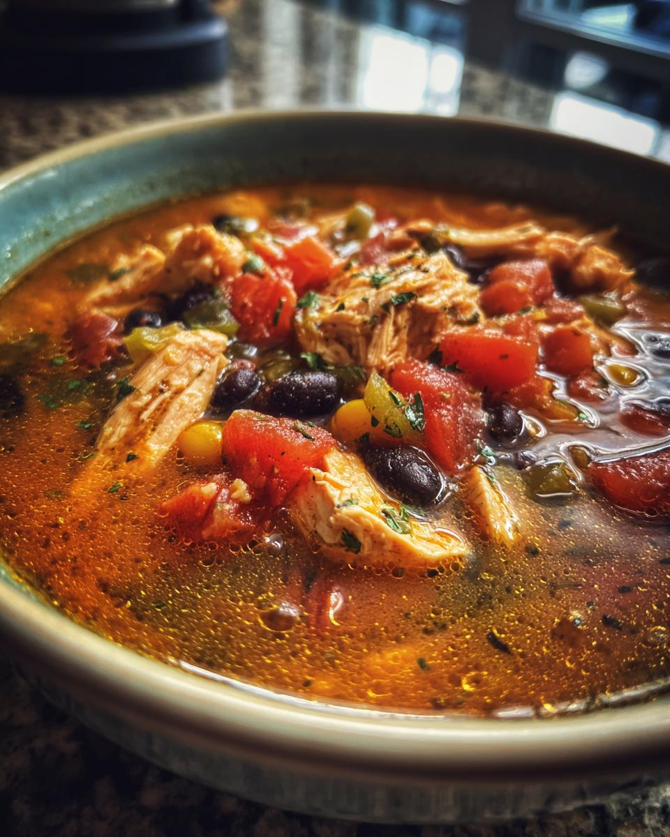 Chicken Taco Soup - detail 2